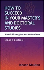 How to succeed in your masters and doctoral studies