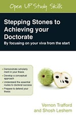 Stepping Stones to Achieving Your Doctorate
