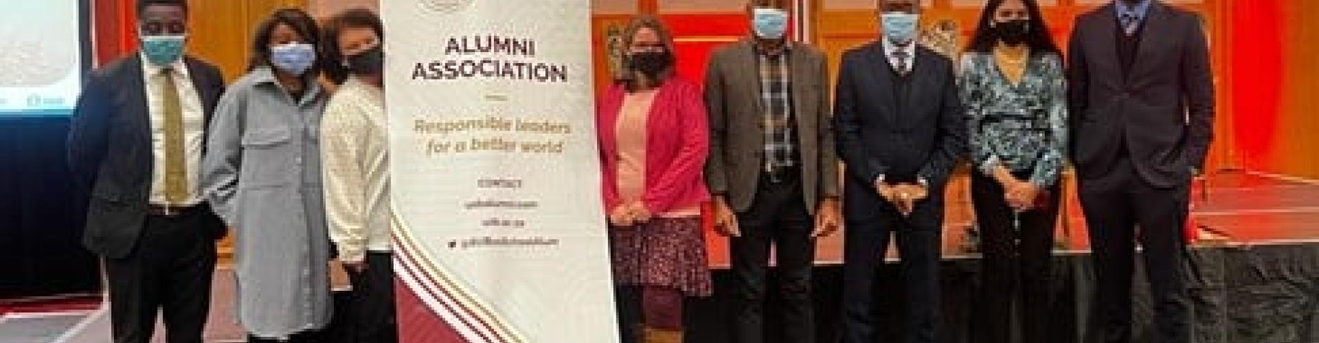 Group of people at an indoor event