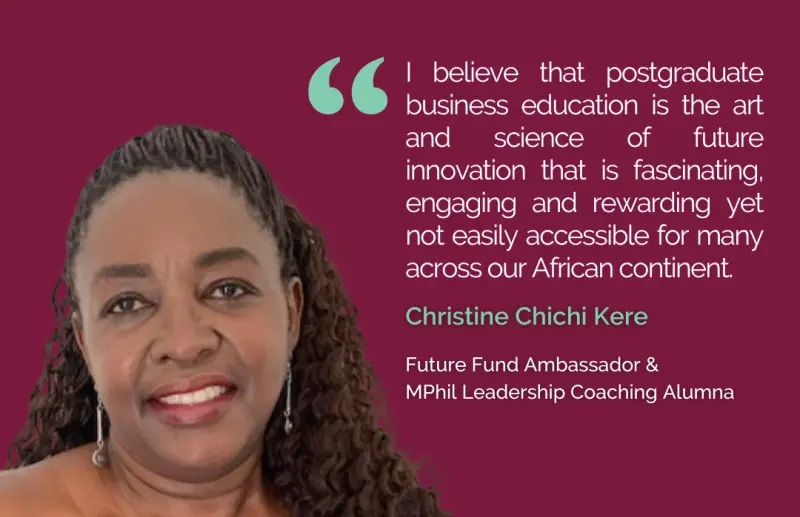 Give back testimonial