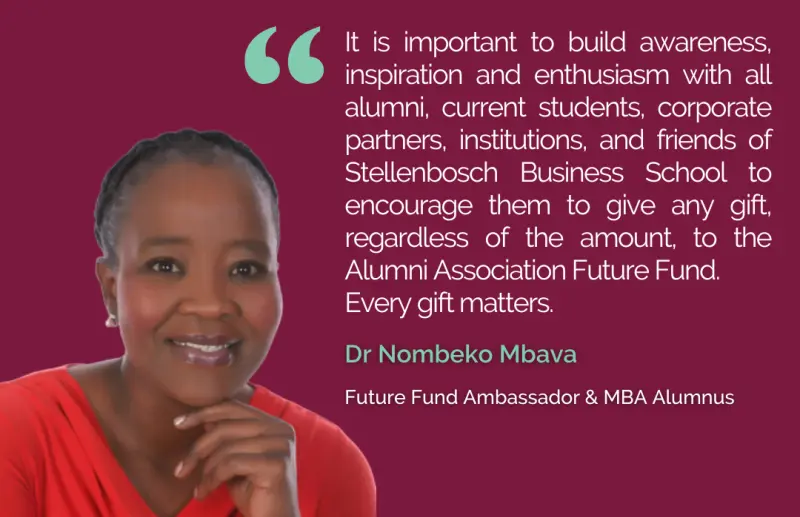 Give back testimonial